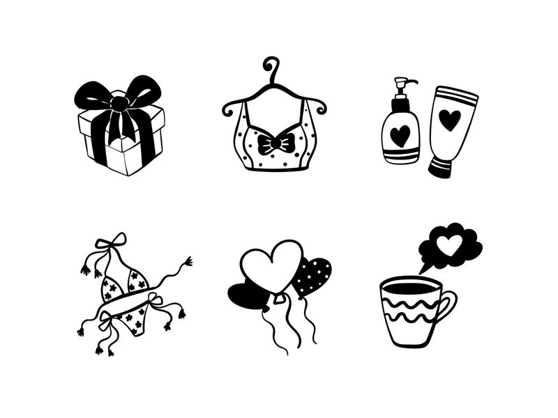 Vector Hand Drawn Icons