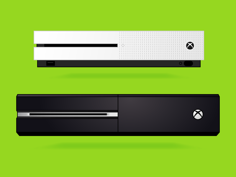 Xbox & Xbox One Vector Illustrations
