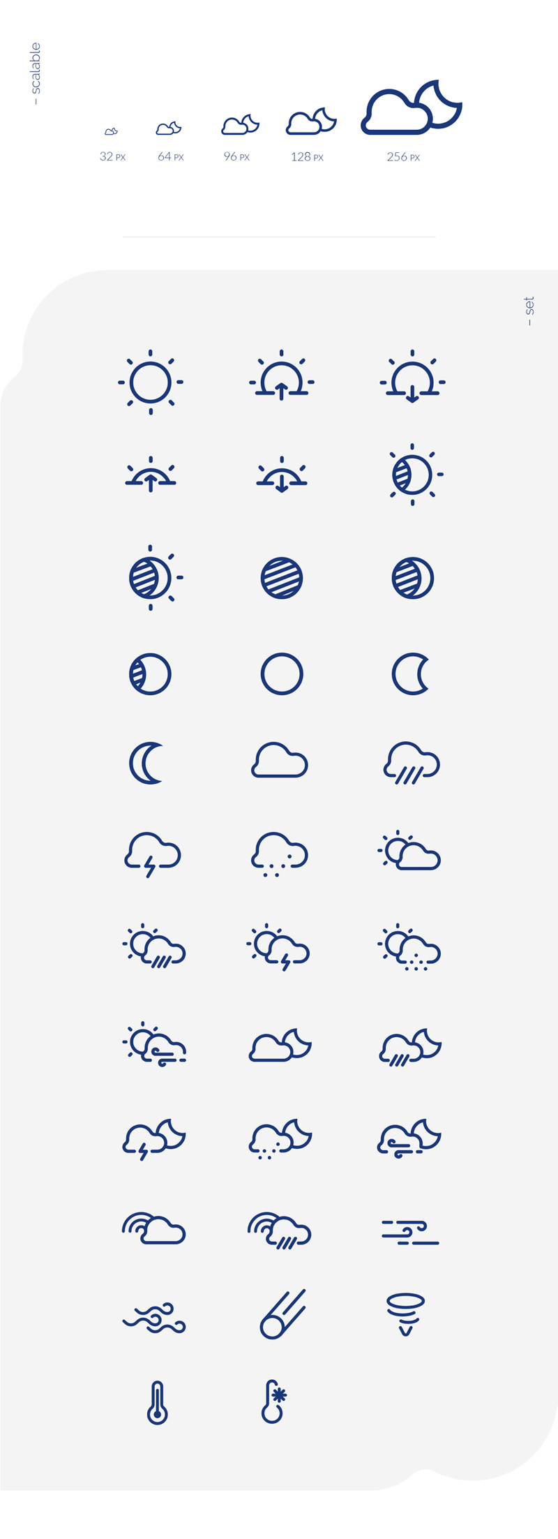 Weather Icons – Free Vector Pack