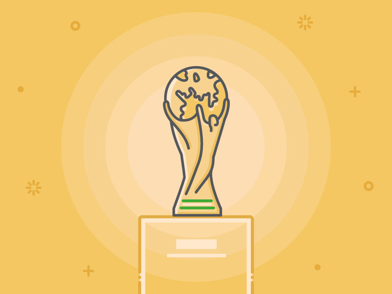 Векторный трофей чемпионата мира